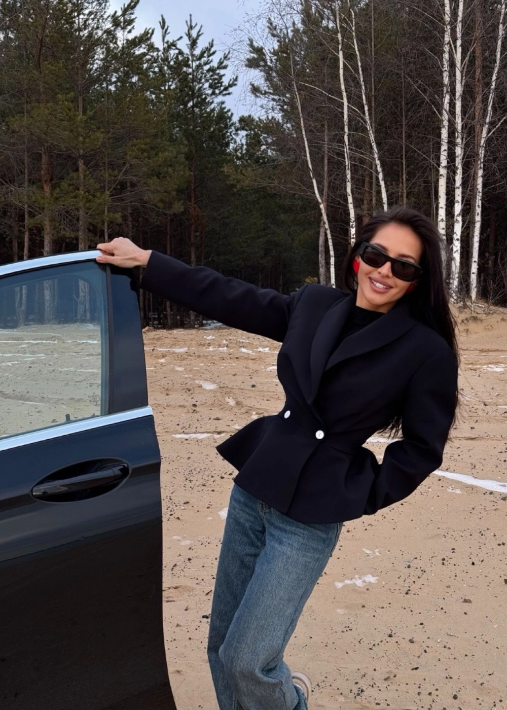 Жакет "Наденька, где твой Ипполит?", Черный