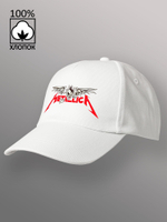 Бейсболка metallica череп