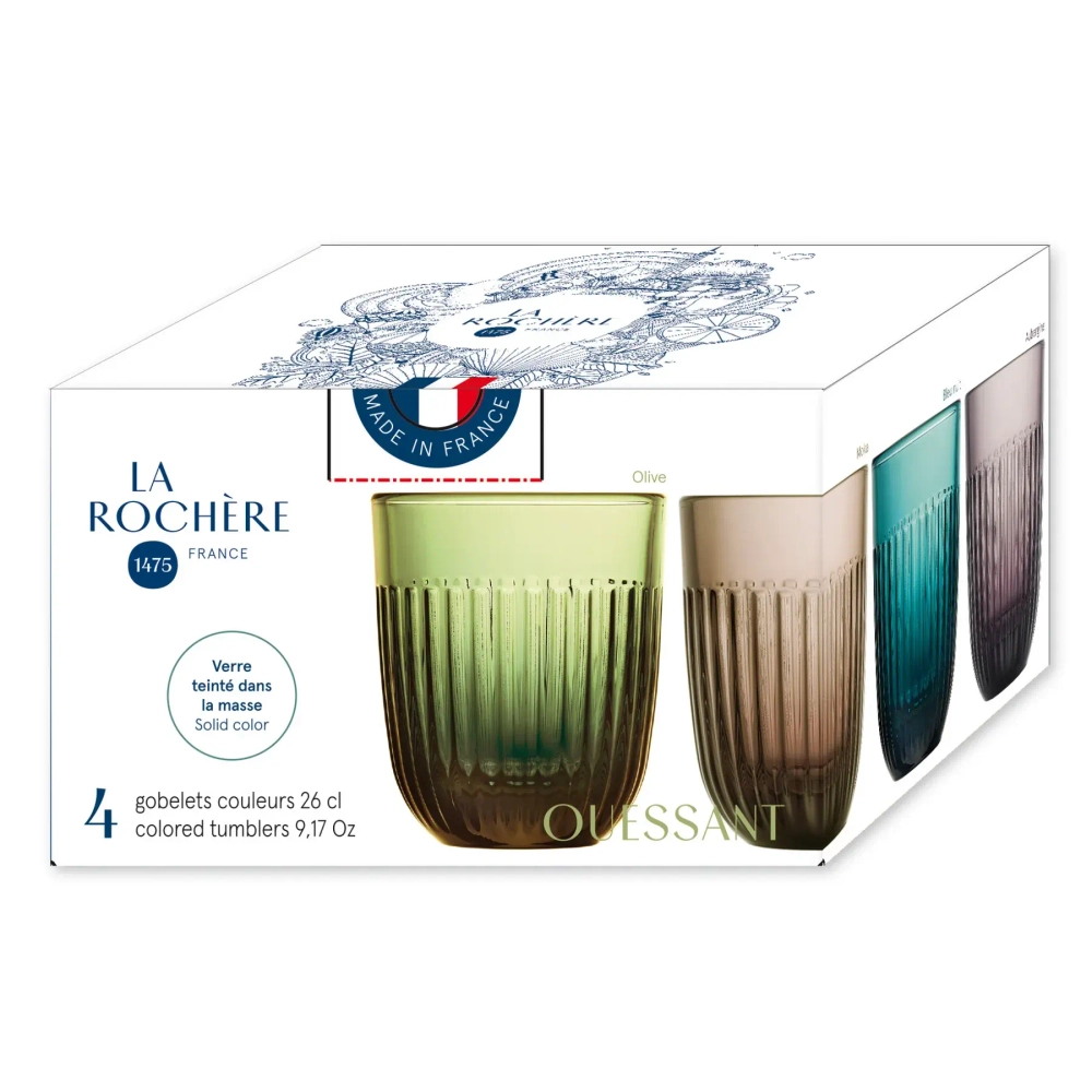 Набор стаканов La Rochere Ouessant, 260 мл (4 шт.)