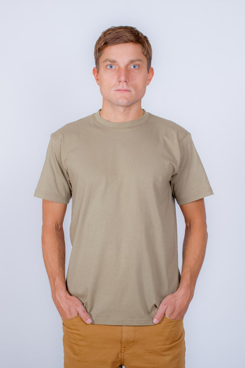 Футболка премиум бежевая 180гр/м2
