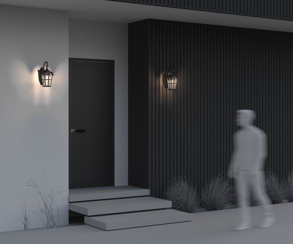 Настенный светильник (бра) Outdoor O413WL-01BZ