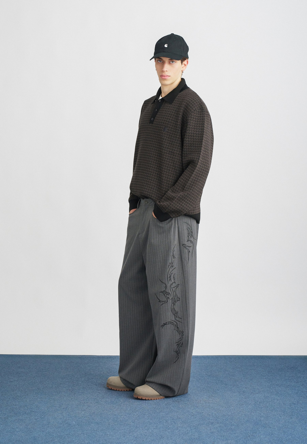 Carhartt WIP LEWIS - Свитер - Коричневый