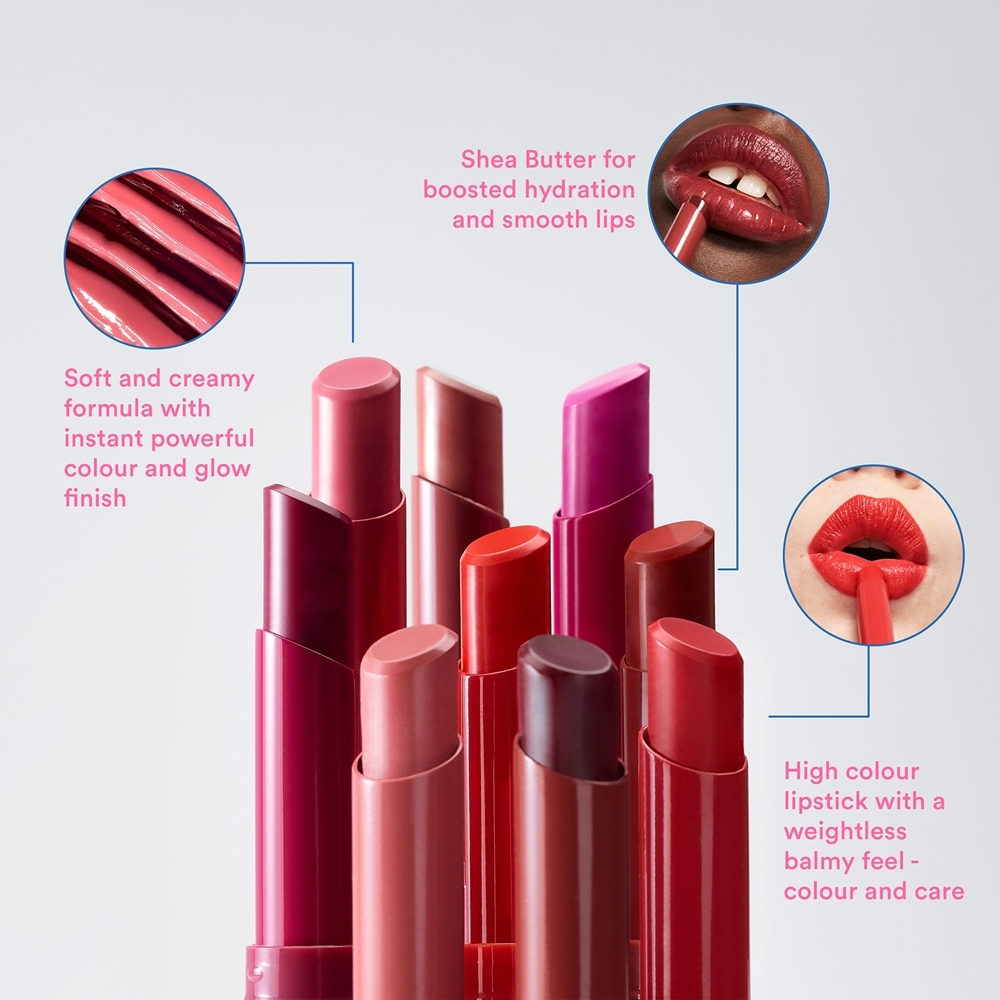 3INA The Color Lip Glow - Увлажняющая помада с блеском, 1,6 g