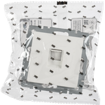 BRITE Розетка компьютерная RJ45 кат.5E РК10-БрБ белый