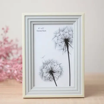 Фоторамка 10*15см «Вена» зелёная дымка, пластик