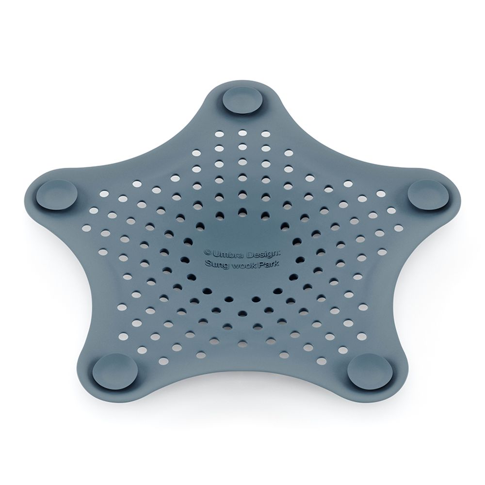 Фильтр для слива Starfish, серо-голубой