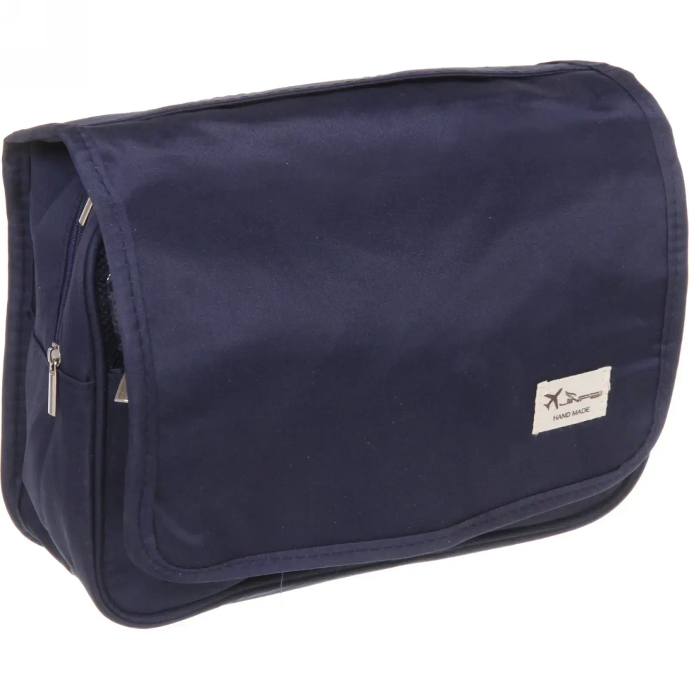 Косметичка - органайзер «Classic», цвет синий, в склад. виде 20*24*9, в расклад. виде 42*24*9см (несессер)