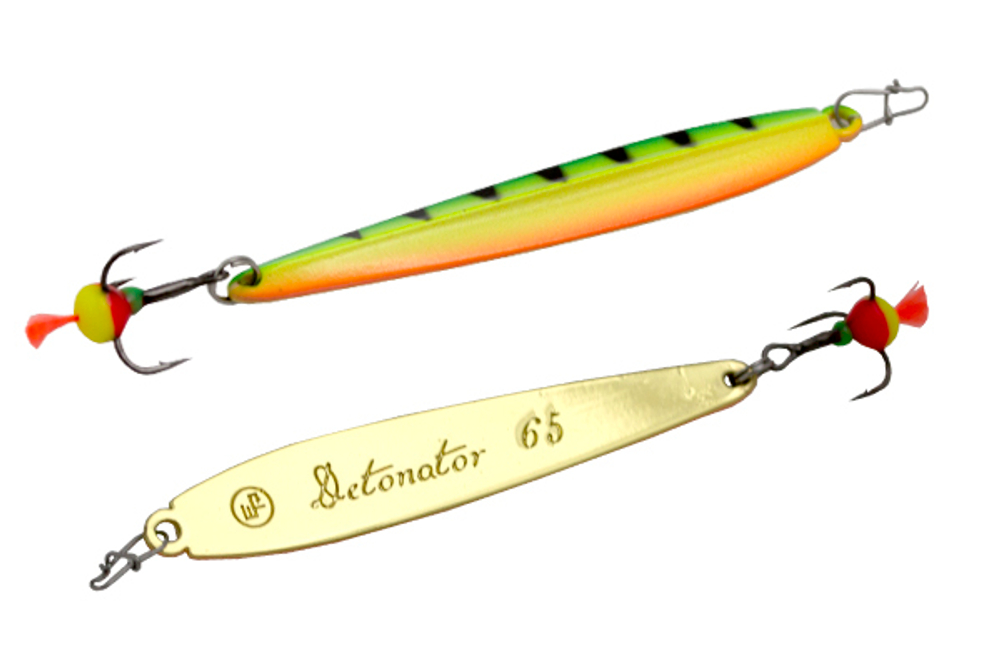 Блесна вертикальная ECOPRO Detonator, 85мм, 11г, FTG