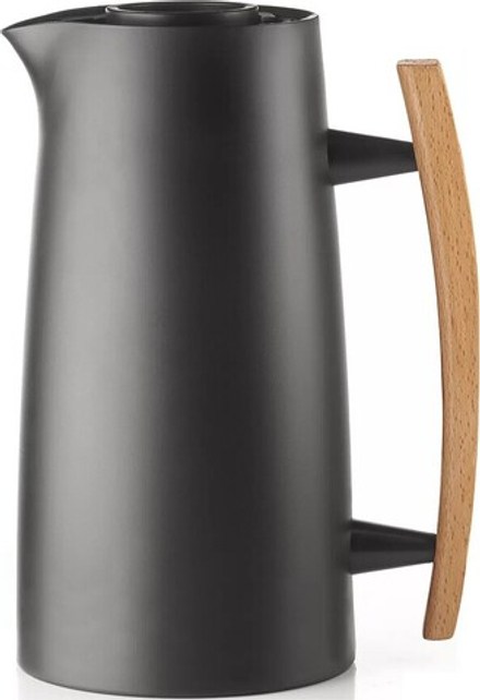 Термос Guzzini, Icons Riviera, 1 л, пластик, чёрный