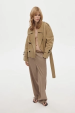 Тренч укороченный SHARP CUT