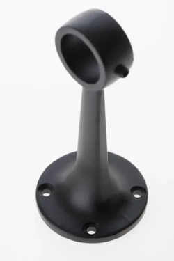 Держатель трубы d25мм дистанционный L112,5мм, jk58 цвет черный, комплект 2шт. диаметром 25мм. Джокер