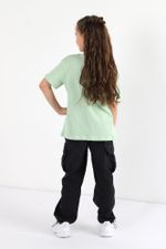 Фуфайка (футболка) для девочки Кэш-1 Виотекс ЗЕЛЁНЫЙ