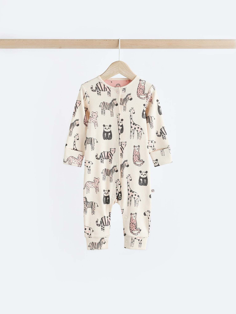 Комбинезон / Cлип для малышей Next K79-492, 4 шт., Молочный, Розовый