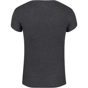 Женская теннисная футболка Babolat Exercise Big Flag Tee Women - серый