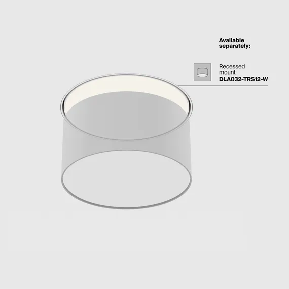 Потолочный светильник Зон / Zon 12 Вт 3000 К 120° Technical c032cl-12w3k-rd-w