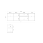 Тумба напольная ML089R