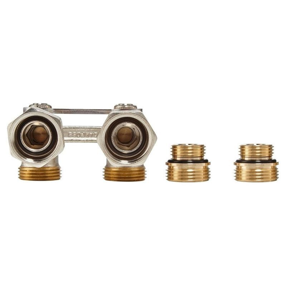 Узел нижнего подключения угловой Royal Thermo 1/2"х3/4"EK