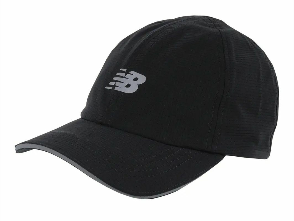Теннисная кепка New Balance 6 Panel Performance Hat - black