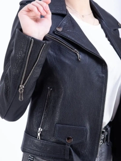 Косуха кожаная куртка женская Турция