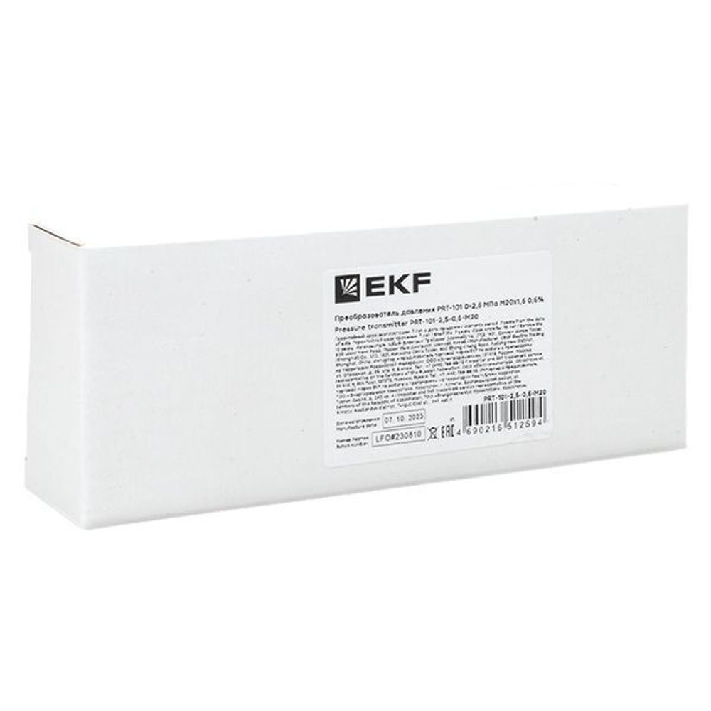 Преобразователь давления  EKF PRT-101-2.5-0.5-M20