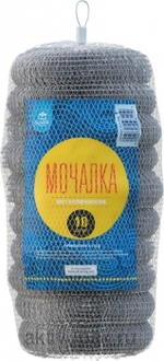 Мочалка металлическая Аква-Маг СП-008 (10шт/уп)