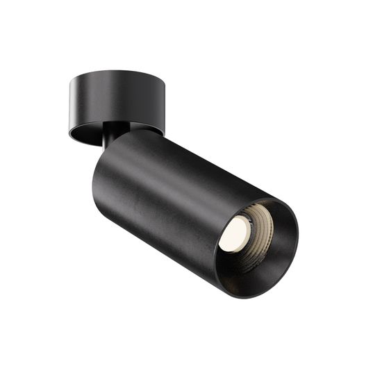 ST171.402.01 Светильник потолочный Черный GU10 1*50W IP20 D52xH130 220V Без ламп Накладные светильники