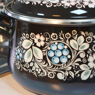 Набор кастрюль "Вологодский сувенир"