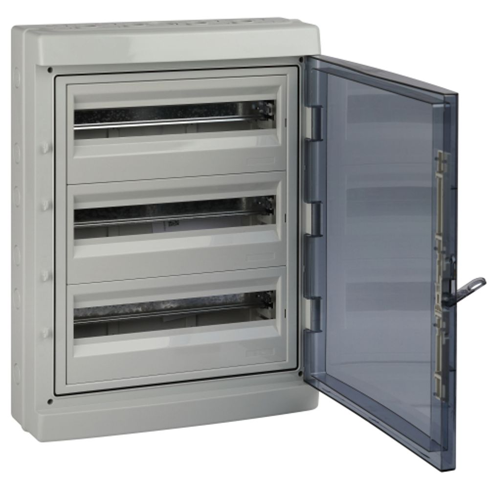 Корпус пластиковый навесной ЭРА КМПн-54 IP65 серый | Корпуса пластиковые