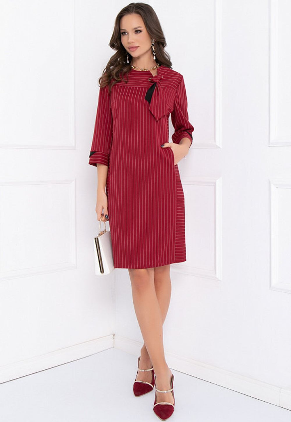 ПЛАТЬЕ АРДЕЯ (БОРДО) Bellovera (Акция)