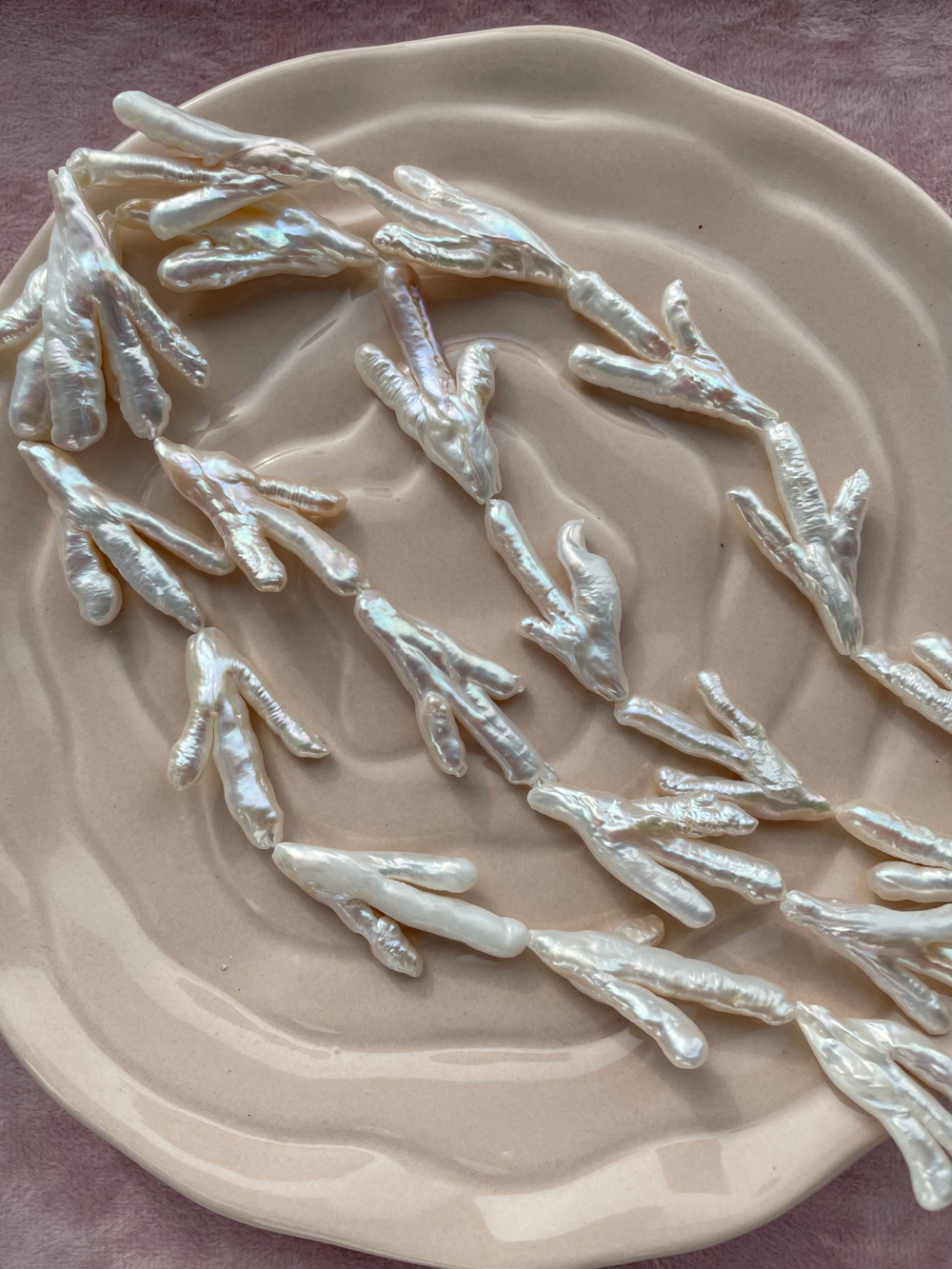 Бусина "Жемчужная веточка" 14-25мм (1шт)