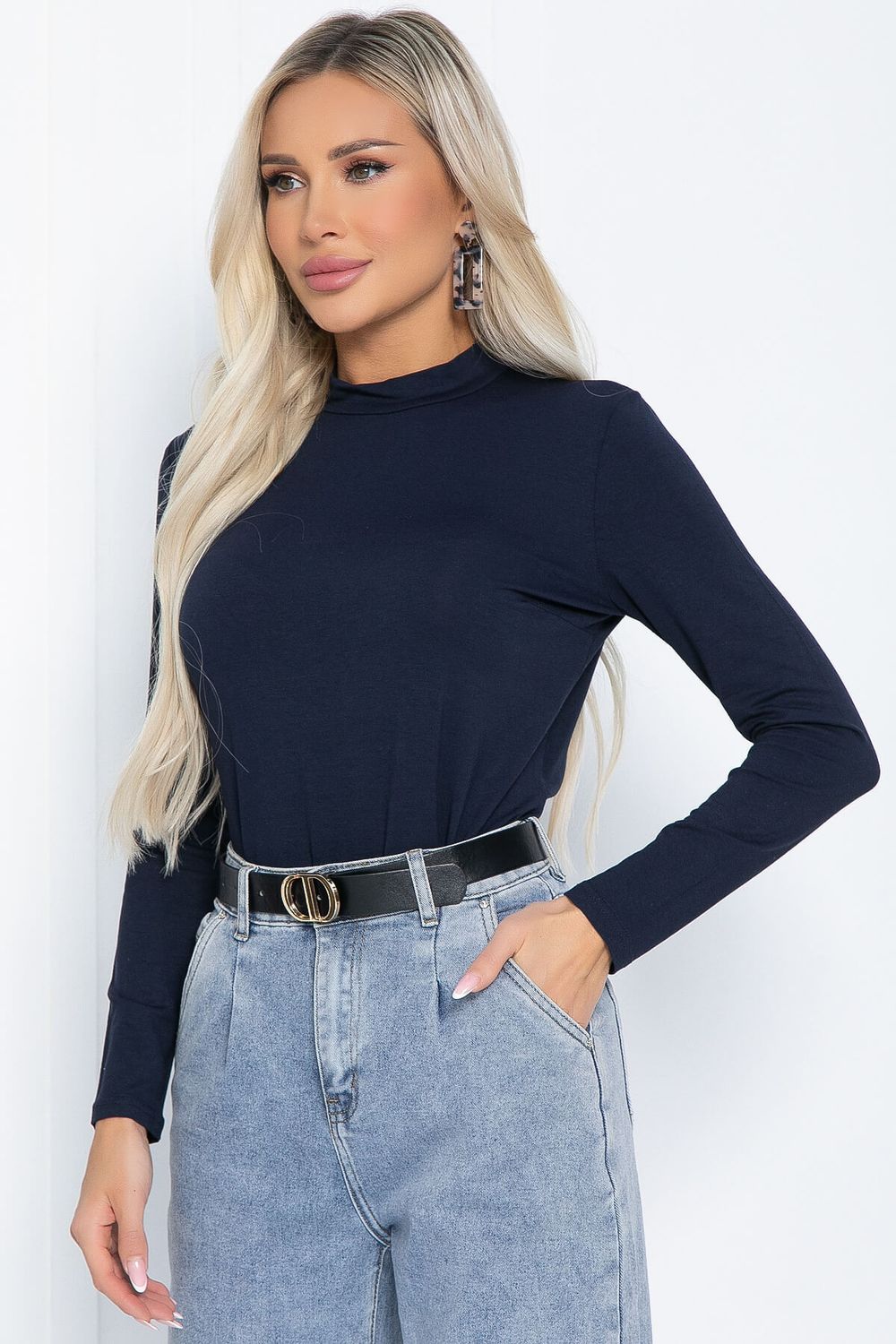 Лонгслив Капелла (синий) Б12381-16 LT Collection