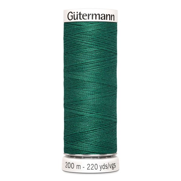 Нитки универсальные Gutermann Sew-all 100 (200 метров), 5 кат. | 916 галапагосский зеленый