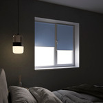 Штора рулонная Блэкаут Натали небесный