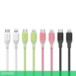 Кабель Momax 1-Link DL53G USB-C/Lightning 1.2м Mint Green