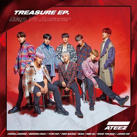 Японский альбом ATEEZ - TREASURE EP.Map To Answer [Standard Z Ver.]