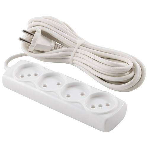 Удлинитель Engy "Премиум" 7м/4роз (ПВС 2х0.75)