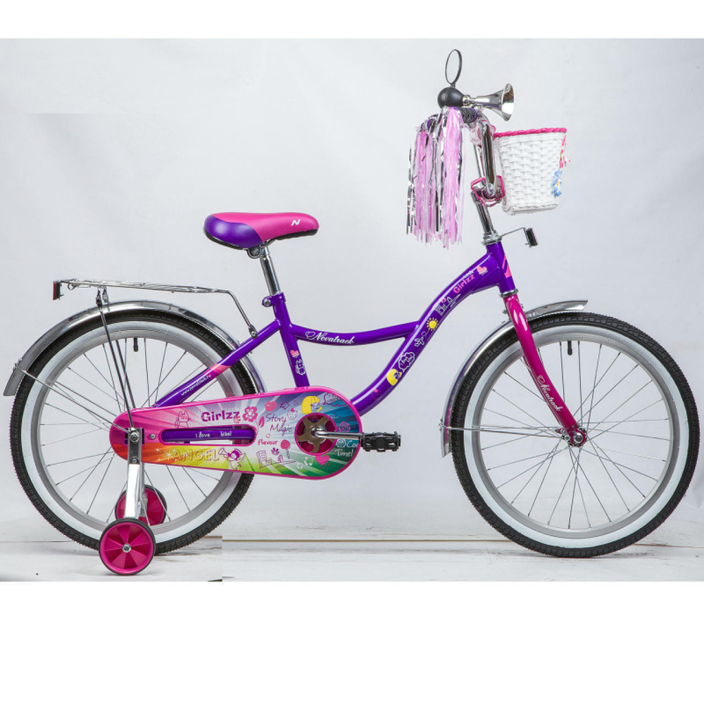 Детский велосипед Novatrack Little Girlzz 20" (2019)