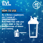 EVLution Nutrition, Creatine5000® с электролитами, без добавок, 250 г (8,82 унции)