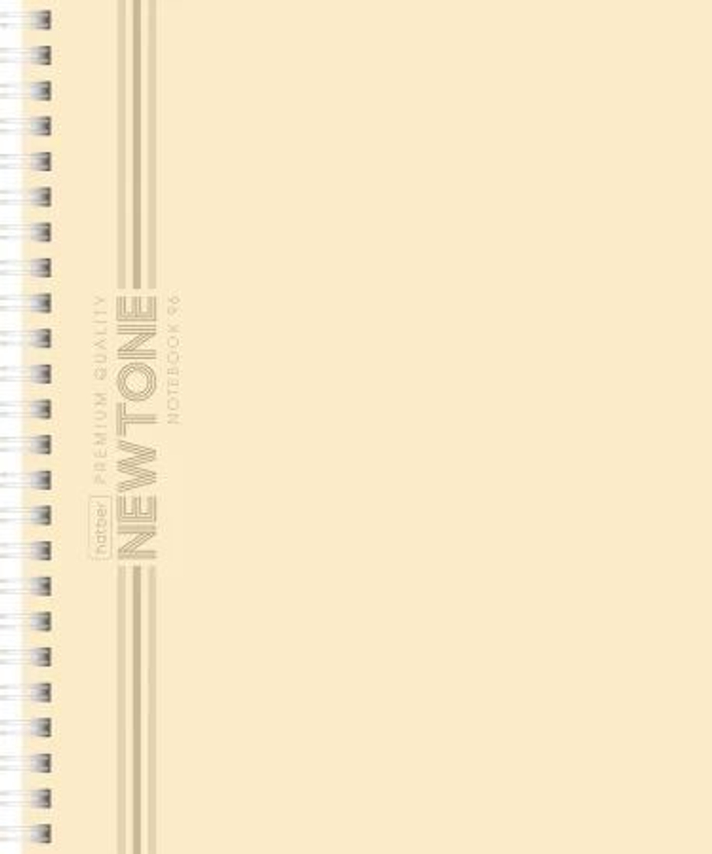 Тетрадь А5 96л кл. гребень Hatber "NEWtone PASTEL. Лунный камень" софт-тач