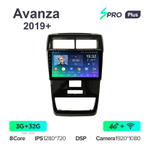 Teyes SPRO Plus 9"для Toyota Avanza 2019+