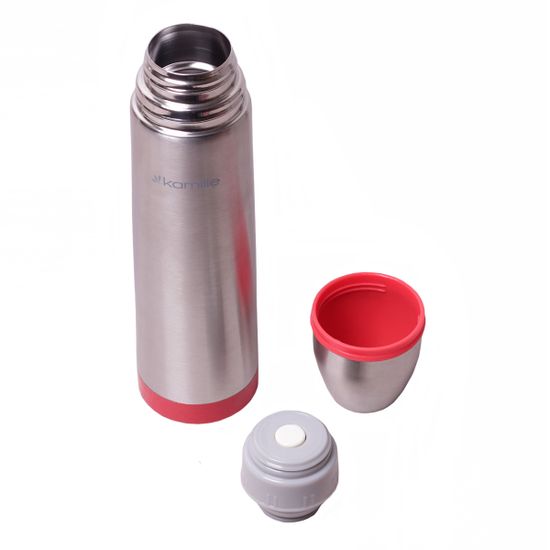 Термос 1000 мл. из нержавеющей стали Kamille KM-2059 с чехлом