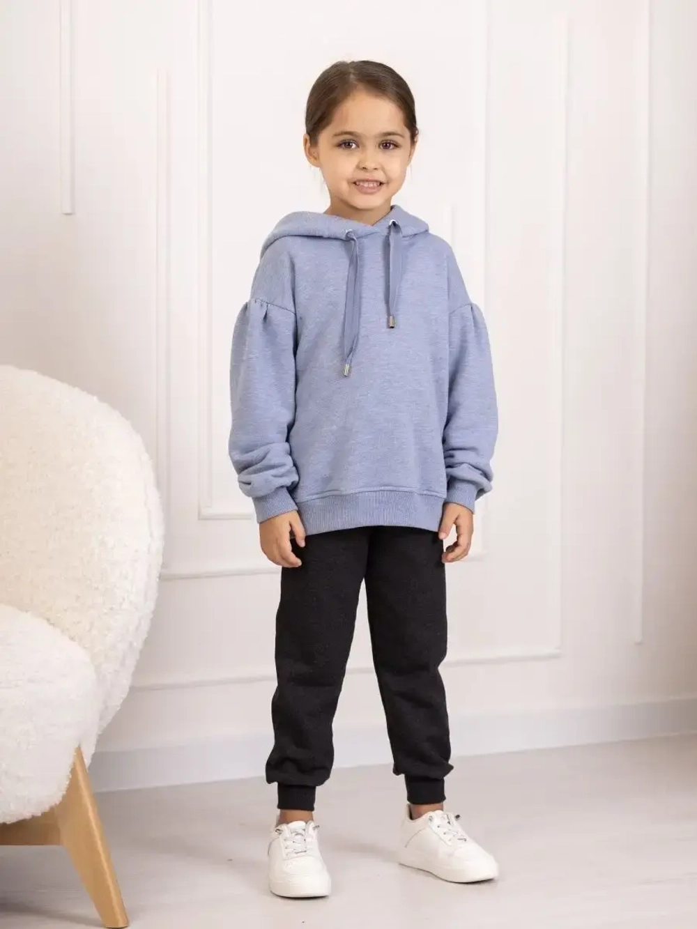 Брюки детские трикотажные с манжетами на резинке