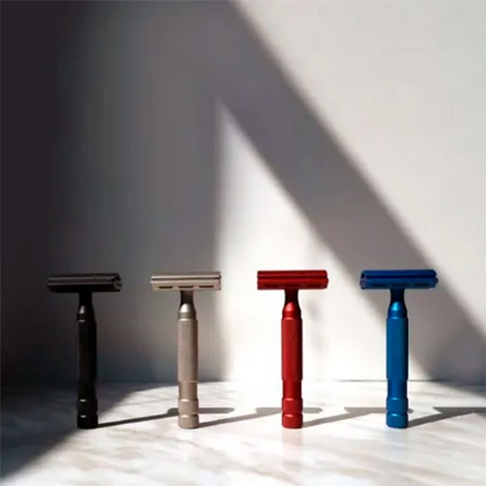 Т-образная бритва Rockwell 6S из нержавеющей стали синяя (RR-6S-PVD-BLUE) 2