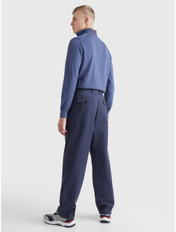 Брюки Tommy Hilfiger TH Monogram Relaxed Fit Logo Desert Sky