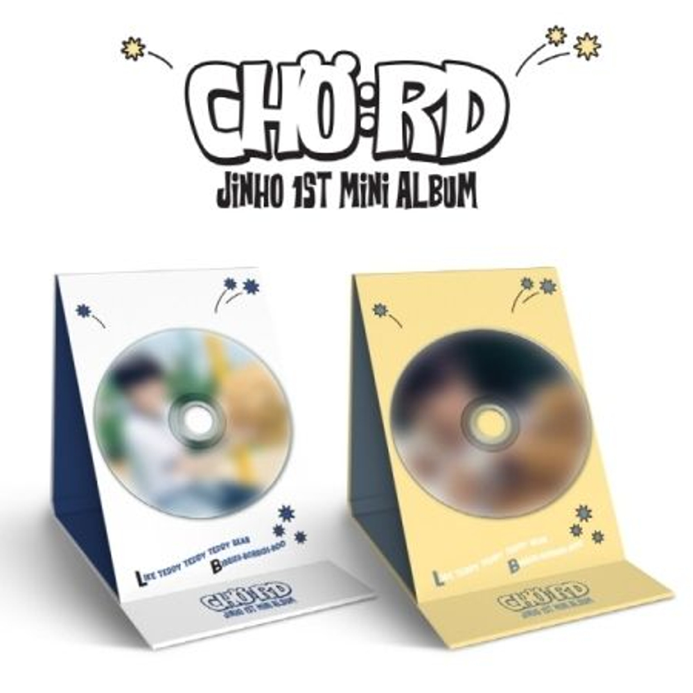 Альбом JINHO - CHO:RD 1st Mini Album 2 Version SET