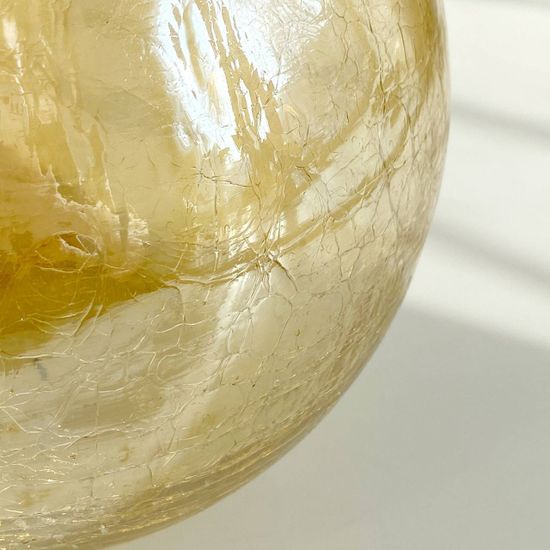 Ваза шар Золото, 4л, диаметр 12см, высота 25см