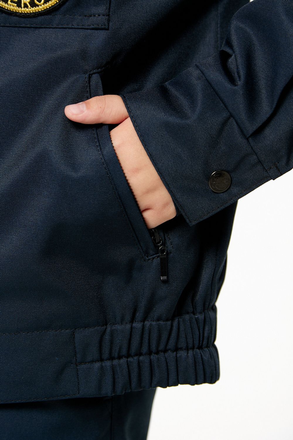 Куртка для кадетов МЧС (на спине вышивка "МЧС РОССИИ"), ткань Грета