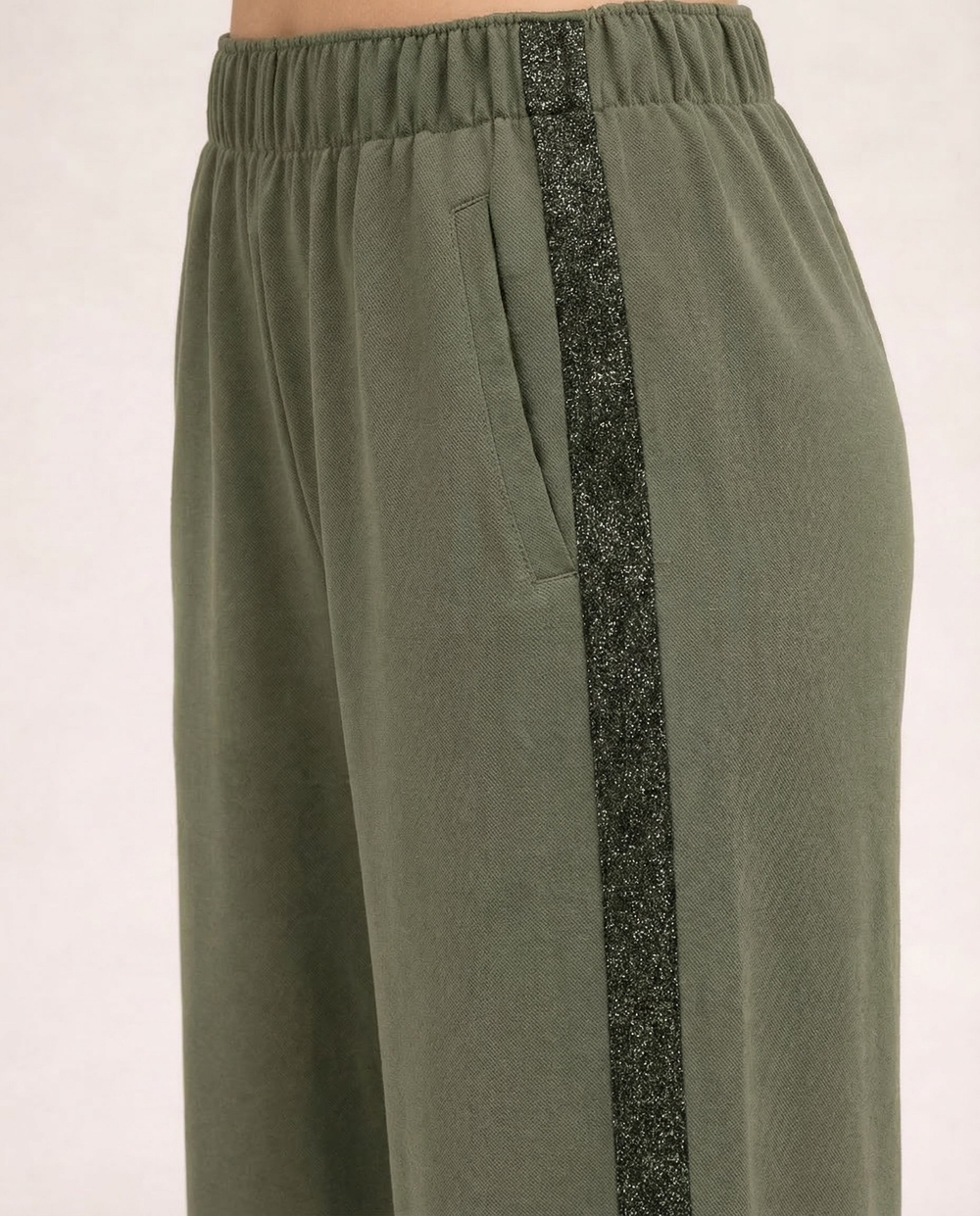 Брюки в стиле городского сафари хаки