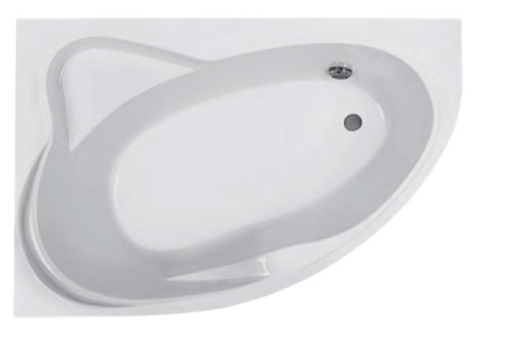 Ванна акриловая Roca LUNA 170х115 ZRU9302911 асимметричная,  левосторонняя