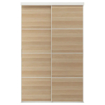Пара раздвижных дверей - SKYTTA/MEHAMN IKEA/ СКЮТТА/ МЕХАМН ИКЕА, 152х240 см, бежевый